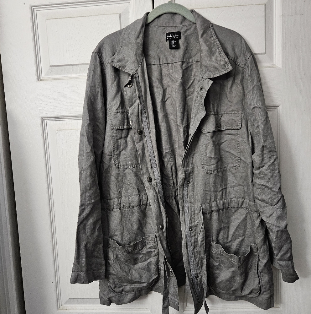 Nicole Miller- Women's Gray Jacket